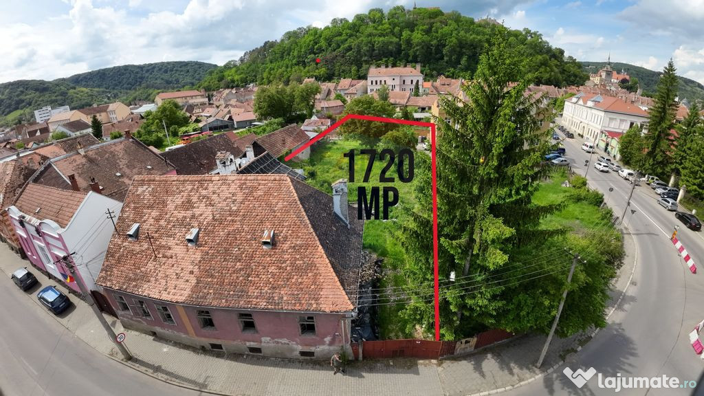Teren 1,720mp Sighisoara / Strada Stefan Octavian Iosif