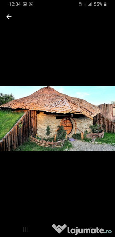 Afacere la cheie 5 căsuțe unice pentru cazare Dobreni, Neamt