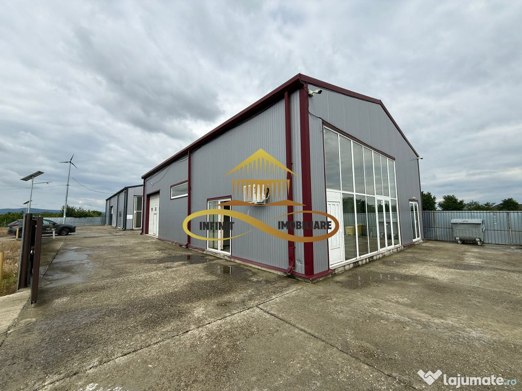 Hala de vanzare pe Calea Romanului in Bacau