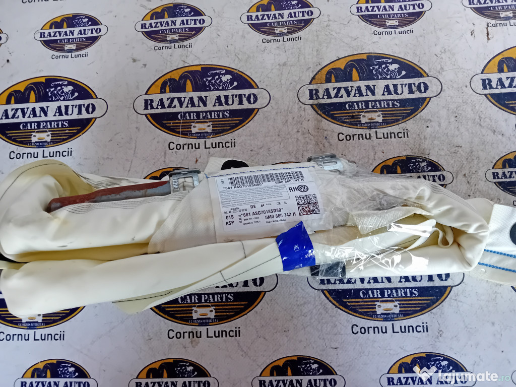 Airbag cortina dreapta Volkswagen Golf 6 Plus 2012