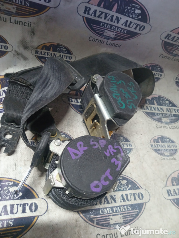 Set centuri spate stanga-dreapta Skoda Octavia 3 2014