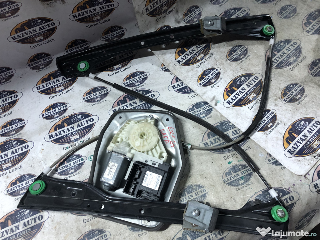 Macara geam dreapta fata Volkswagen Golf 6 Plus 2009