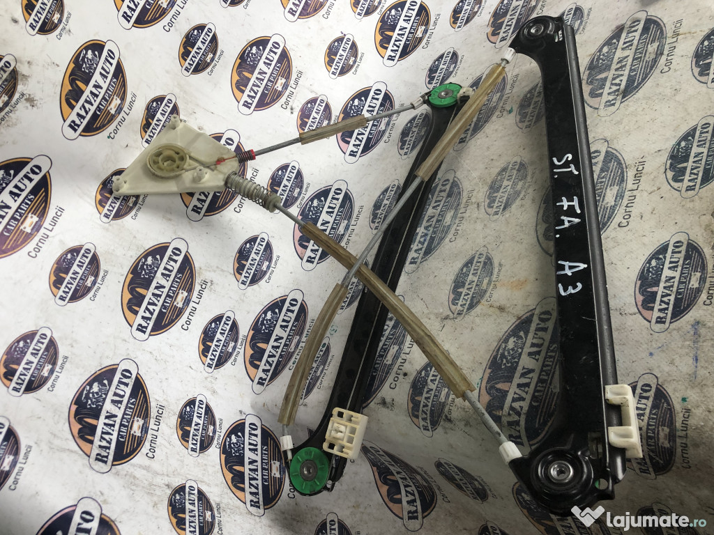 Macara geam stanga fata Audi A3 8P 2003