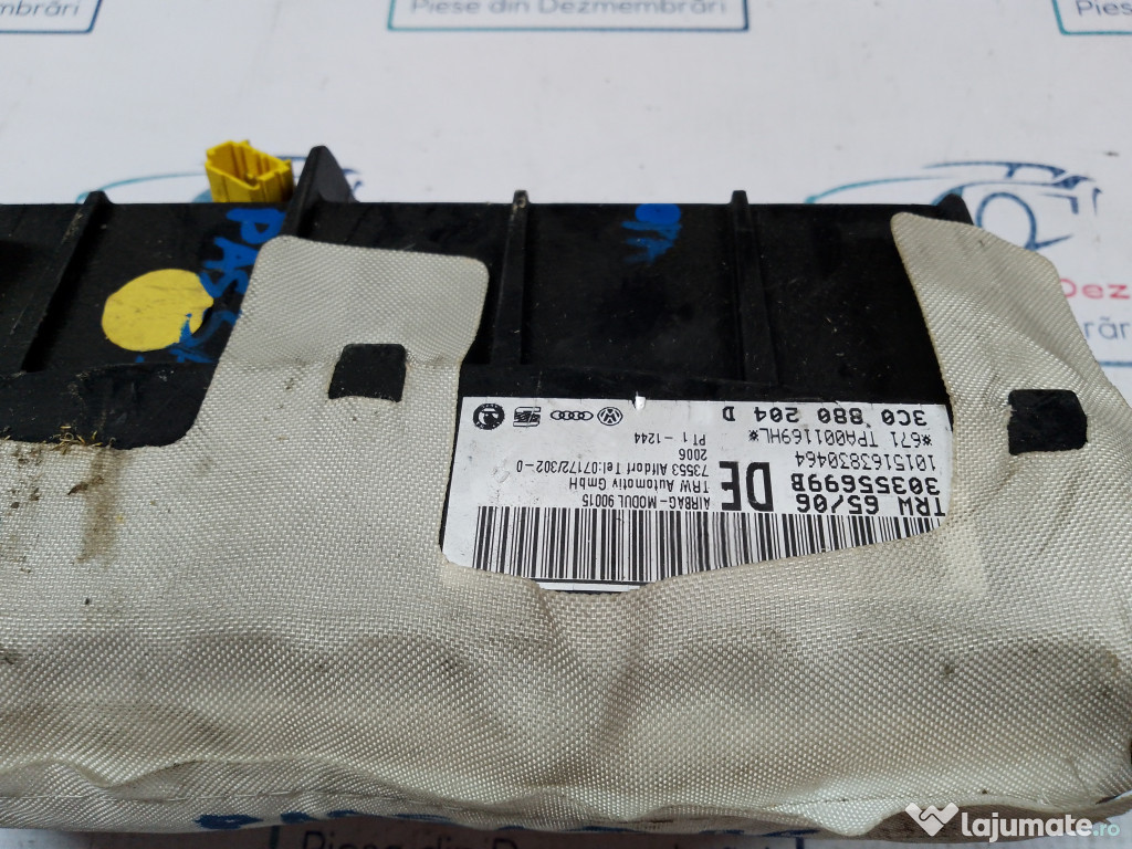 Airbag pasager Volkswagen Passat B6 2006