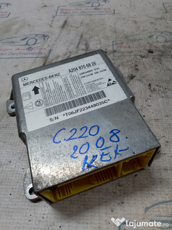 Modul airbag Mercedes C 220 2008