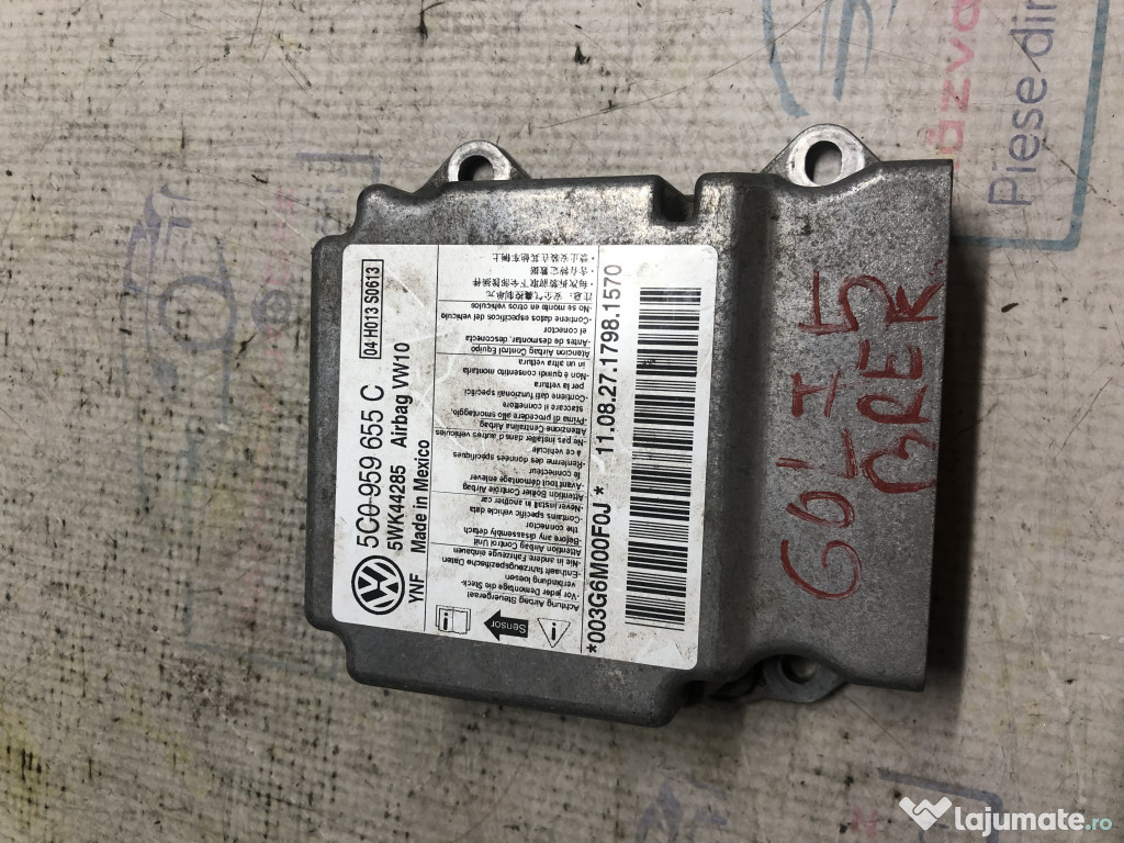 Modul airbag Volkswagen Golf 5 2011