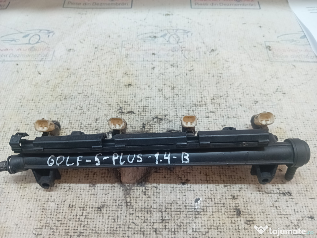 Rampa plus injectoare Volkswagen Golf 5 Plus 1.4 Benzina