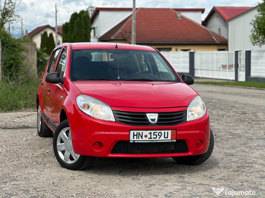 Dacia Sandero*1.2 benzina*aer conditionat*km:122.764*Tuv Germania*2010
