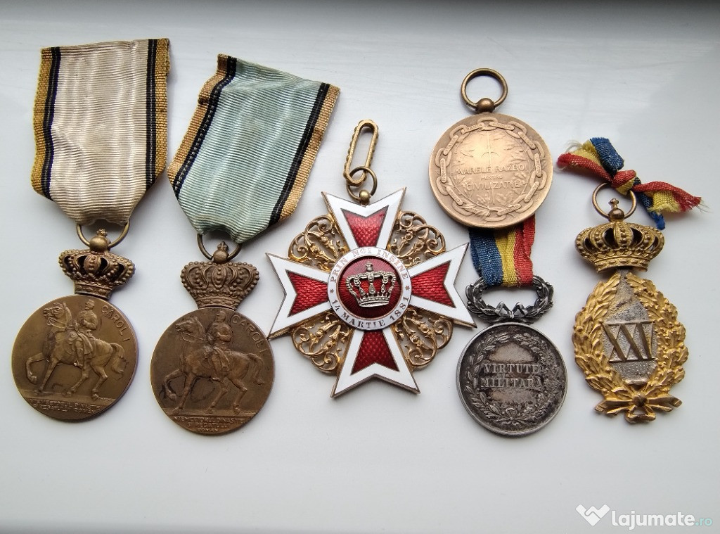 Medalii militare din periada primul razboi mondial