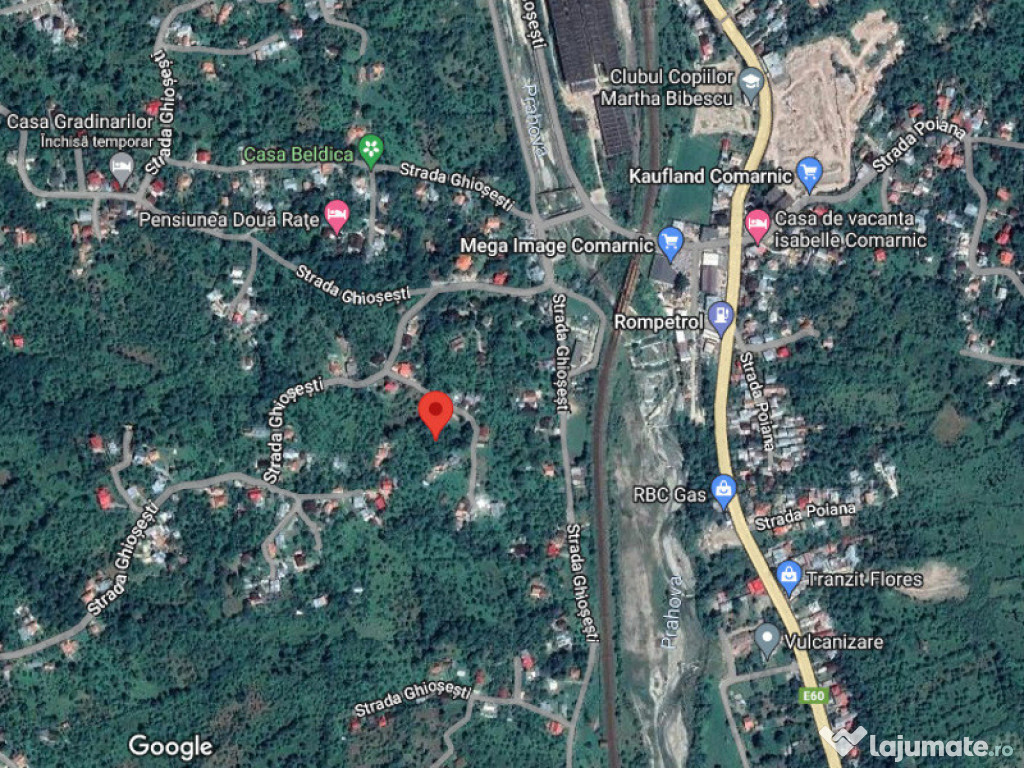 Teren 1000mp in Comarnic, zona Ghiosesti