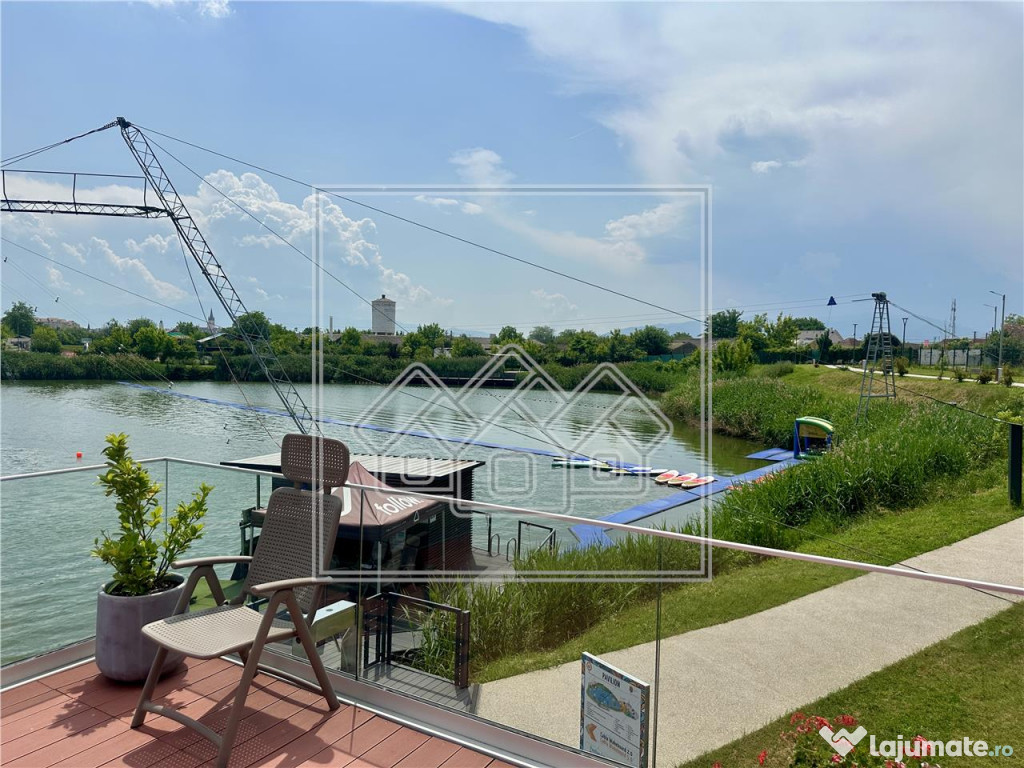 Penthouse superb pe malul lacului - terasa 33 mp, bloc nou,
