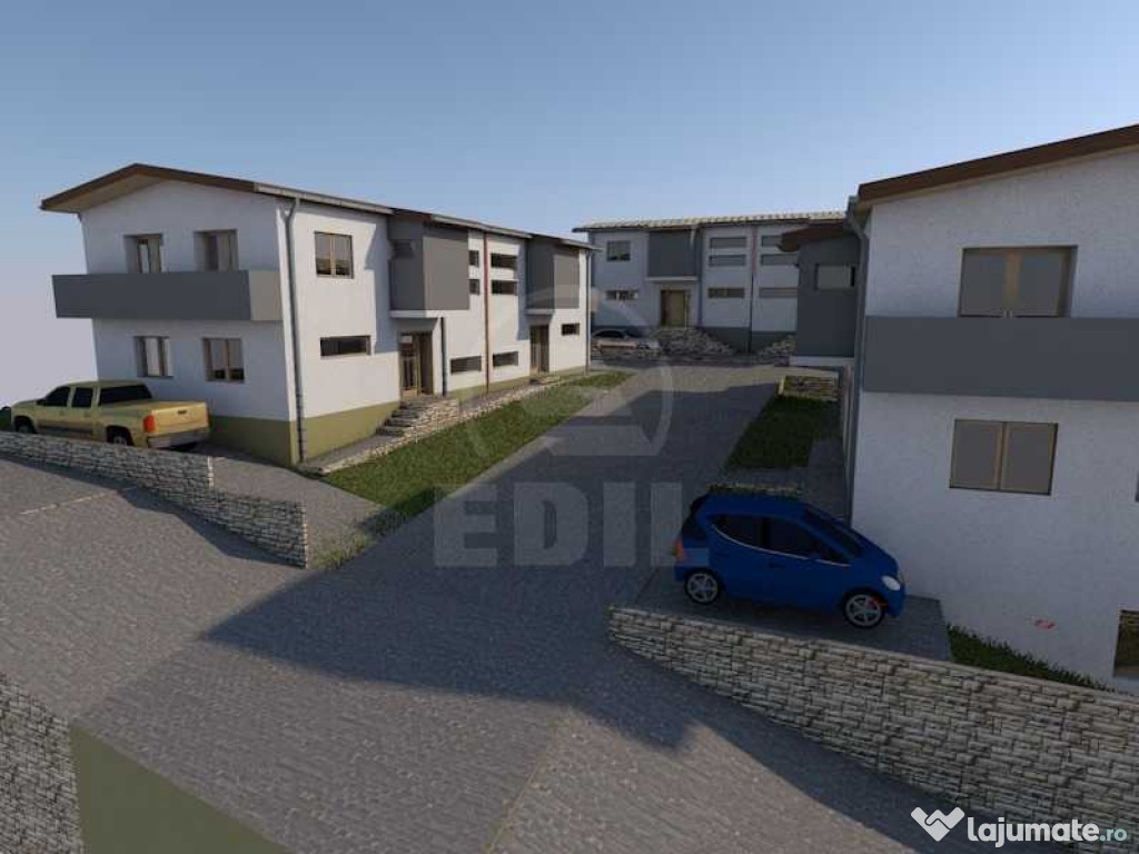 Duplex 120mp utili in zona linistita, cartier de case, Floresti