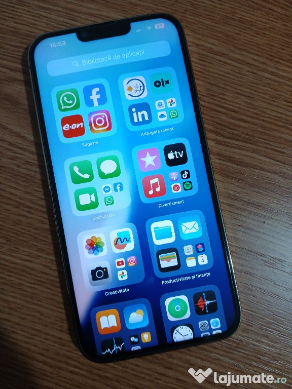 IPhone 13 Pro Max , 126 Gb , sanatate baterie 81% , folie pe display .