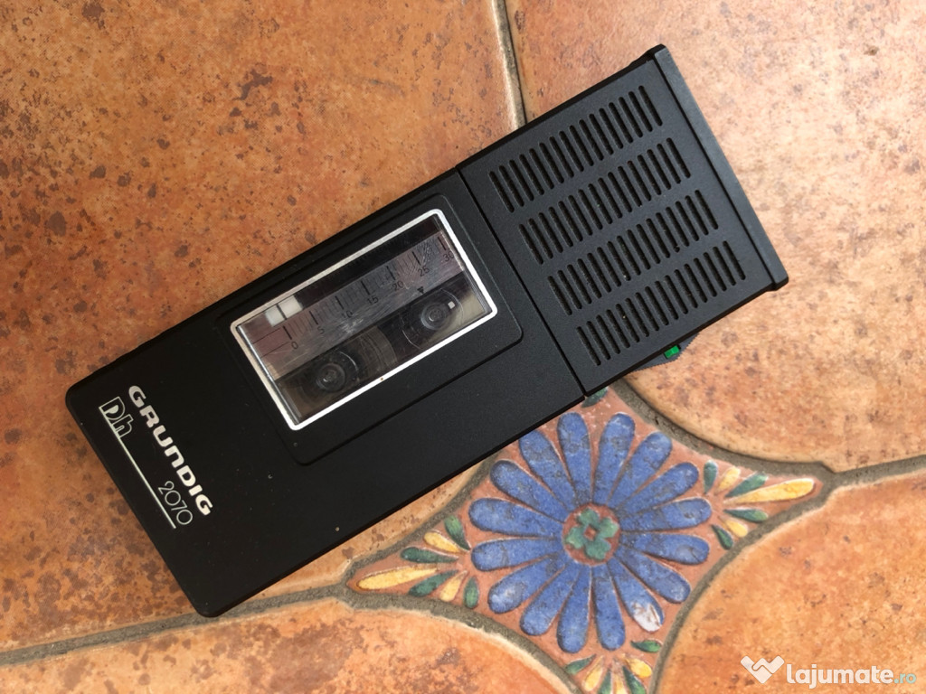 Reportofon Grundig Stenorette 2070 pe steno - caseta
