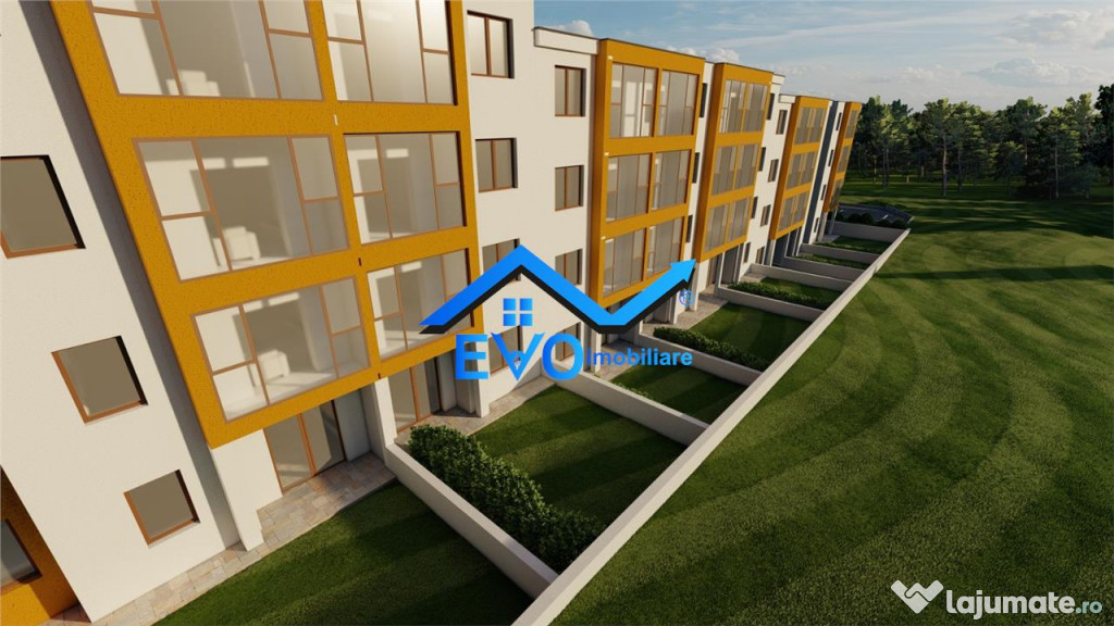 Apartament 3 camere, curte privata, bloc nou Valea Lupului R