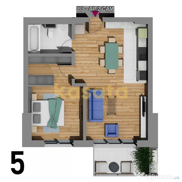 Apartament NOU 2 camere | Șos. Virtuții | Metrou Aproape
