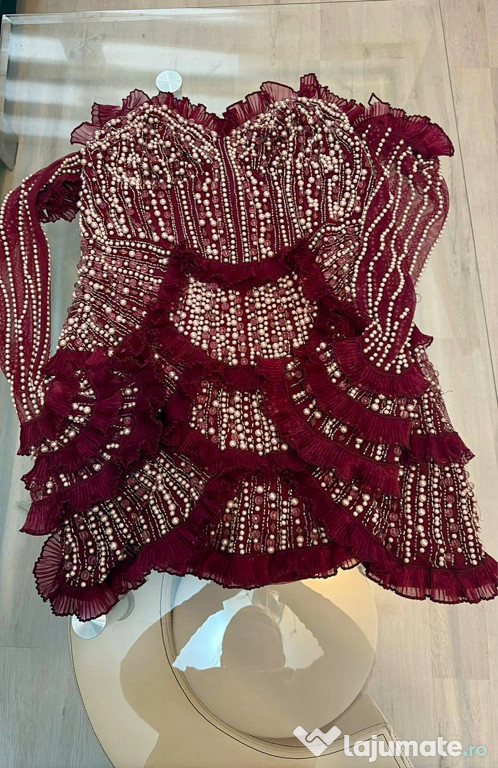 Rochie Asos burgundiu