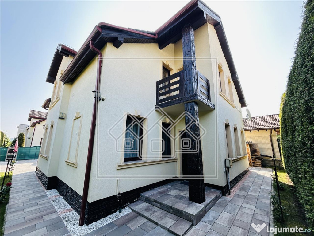 Casa individuala, 180 mp utili, teren mare - Selimbar