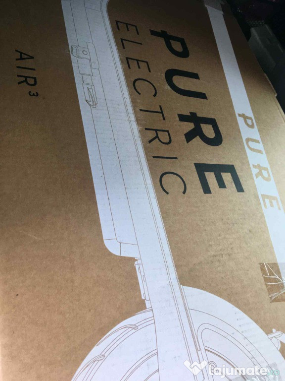 [sigilata/garantie 2 ani] Trotinetă Electrică Pure Air³ Matte Black