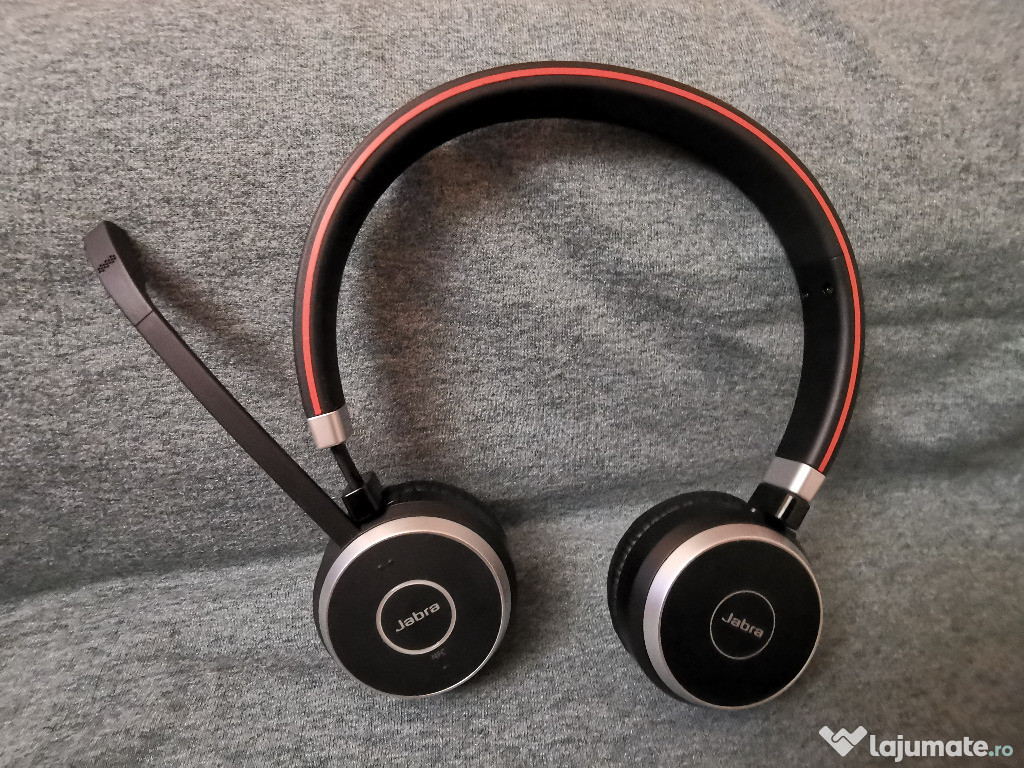 Jabra Evolve 65 casti Hsc018w Stereo Wireless Bluetooth fuctionale fa