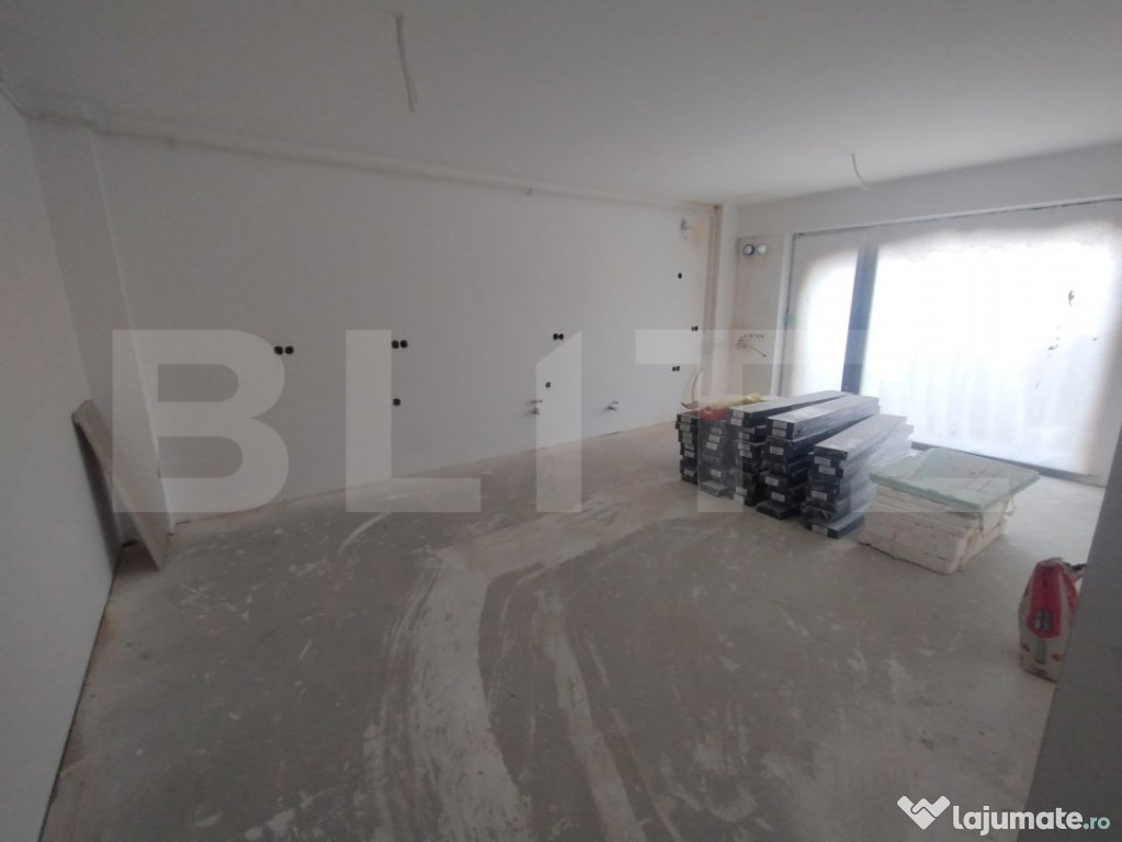 Apartament in bloc nou,50 mp,decomandat,etaj 6 cu lift,zona