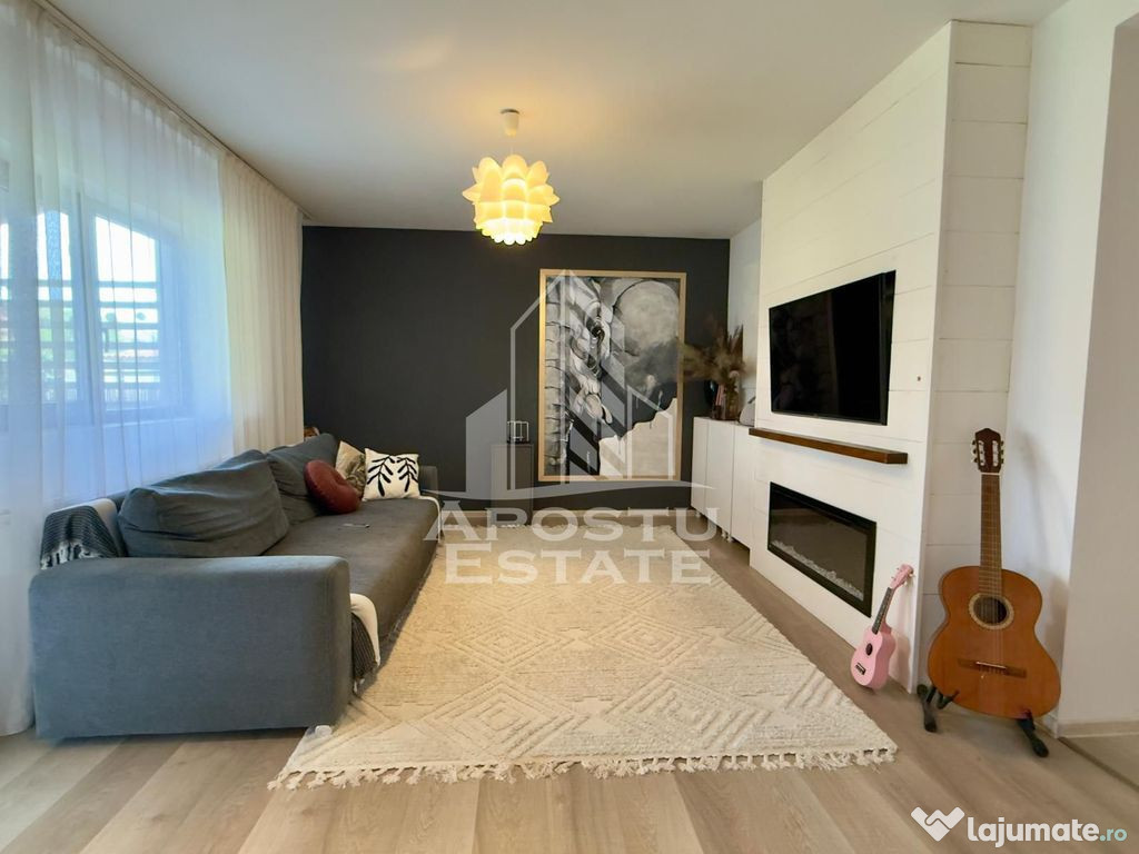 Duplex 4 camere| Mobilat, utilat complet | Curte 306 mp |...