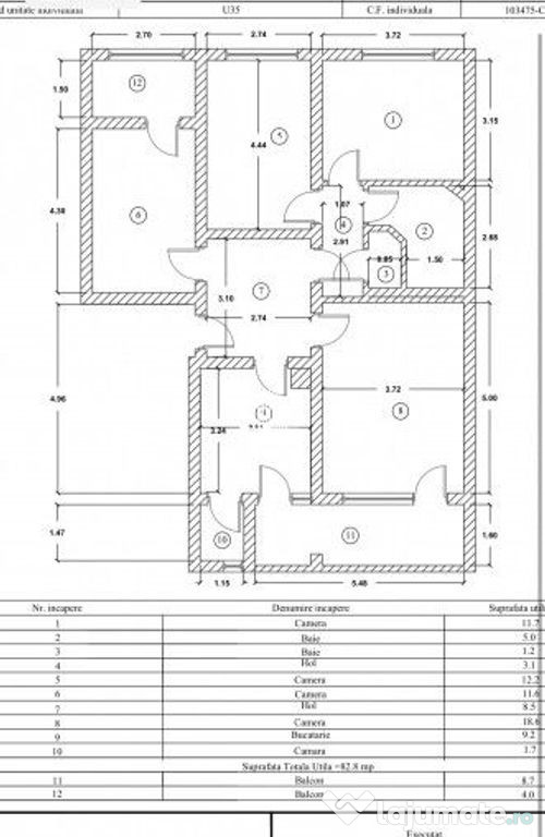Apartament 4 camere / Ultracentral / Moldovei