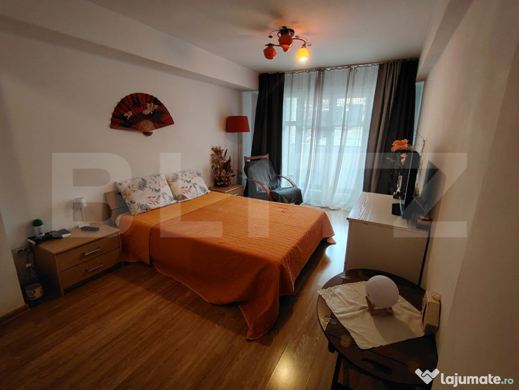 Apartament 2 camere, 55mp + balcon 4mp, demisol în vilă, c