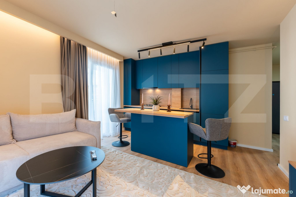 Apartament 3 camere, 53 mp, terasa 27 mp, etaj intermediar,