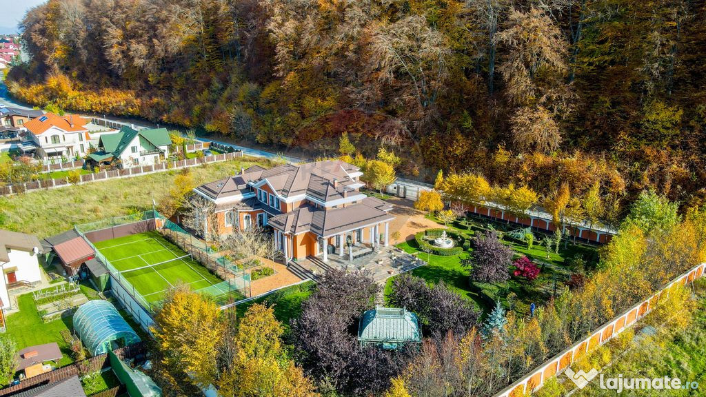 Bijuterie arhitecturală unică | teren de tenis | finisa...