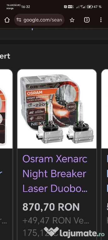 Vând becuri orsam