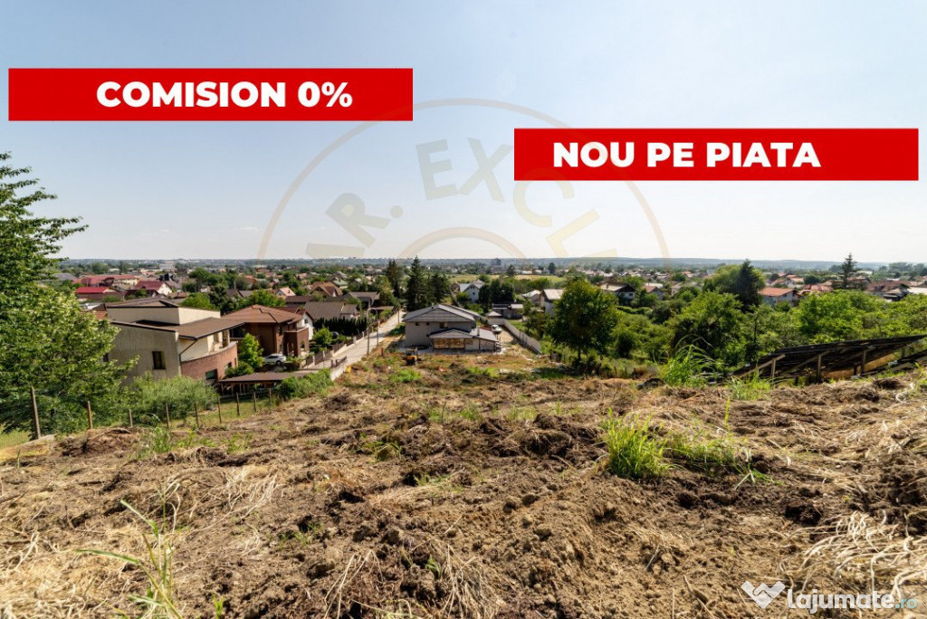 Teren cu cea mai spectaculoasa priveliste din Stefanesti- st