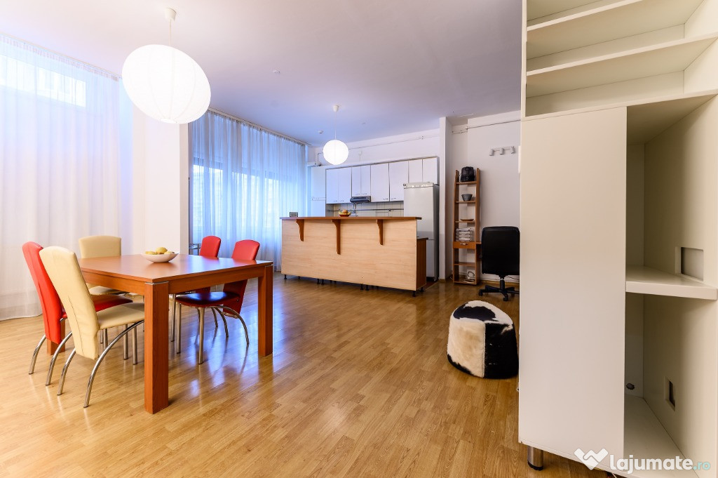 Apartament 2 camere complet mobilat, Smart Home, 73mp