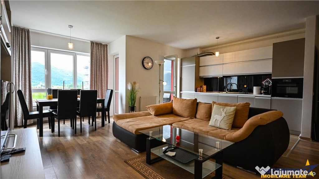 3D! Apartament lux 3 camere,decomandat, elegant mobilat,vede