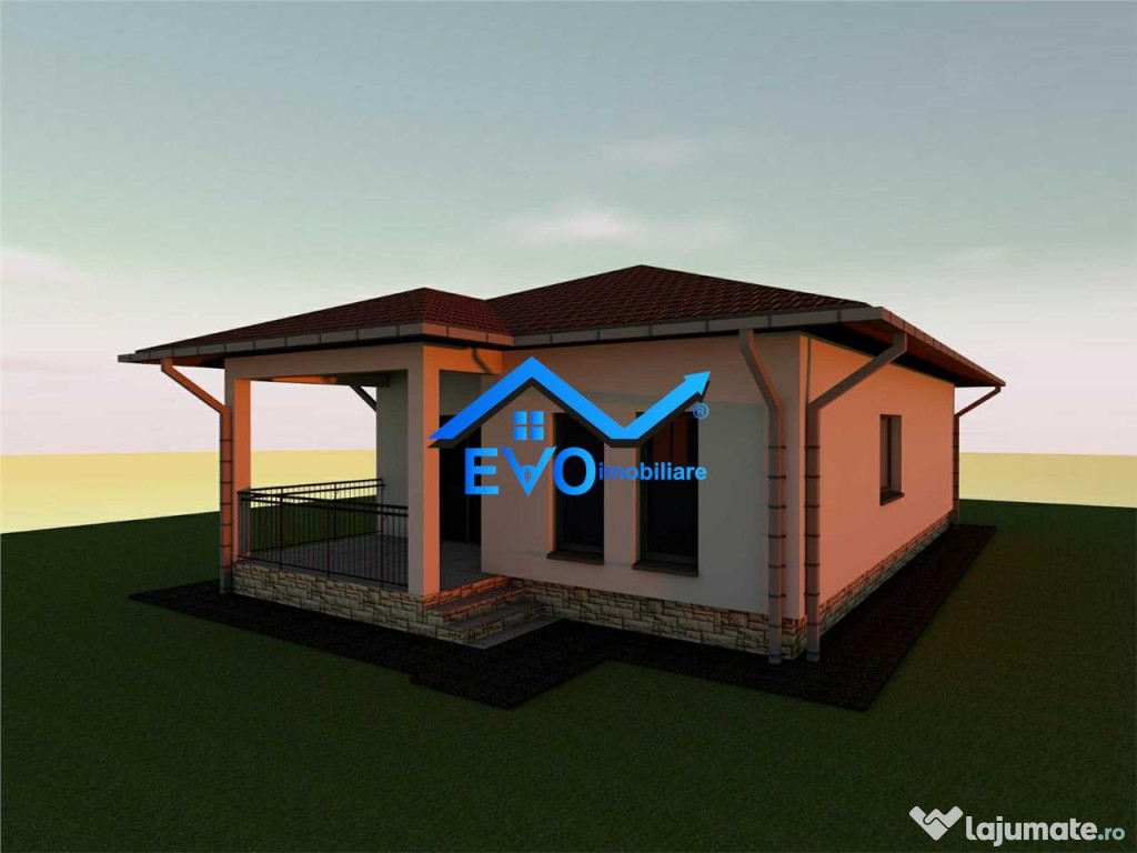 Casa individuala 3 camere, de , constructie 2025, 550mp tere