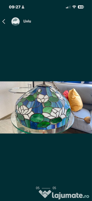 Lustra tiffany lampă