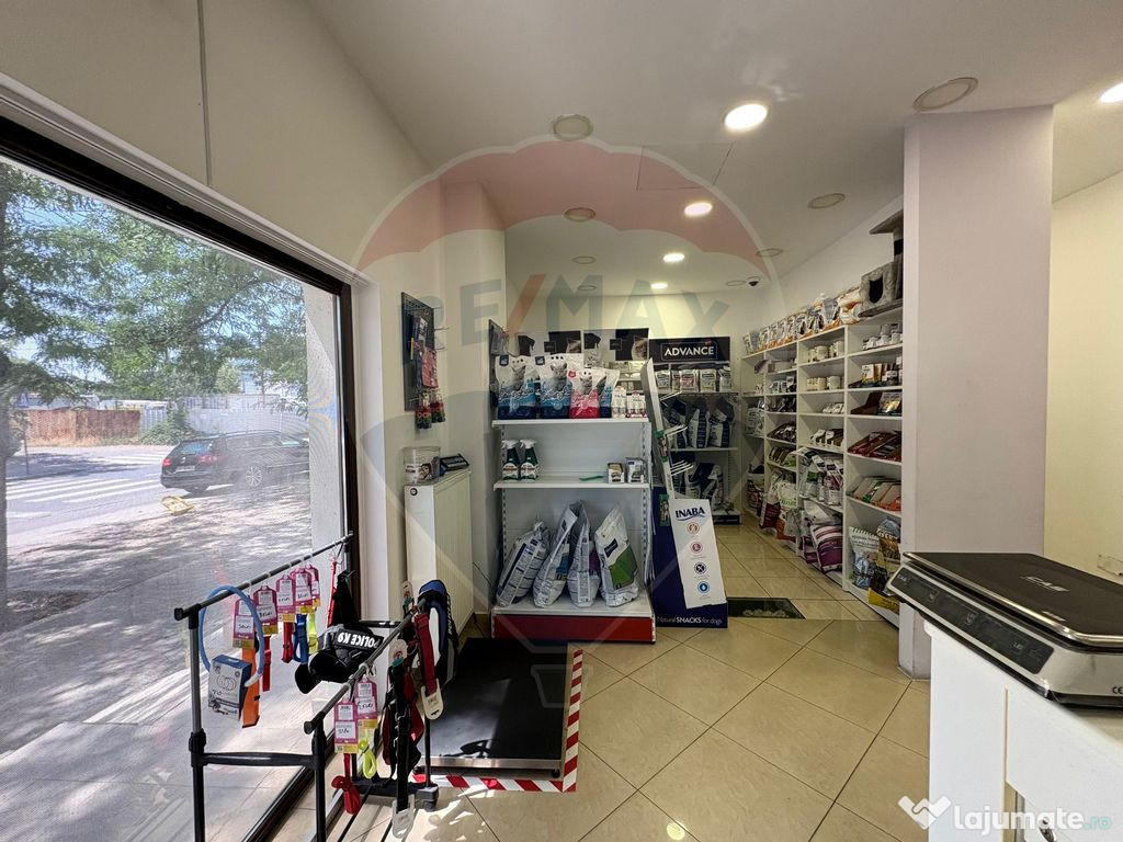 Spațiu comercial parter, 85 mp, Soseaua Straulesti, bloc...