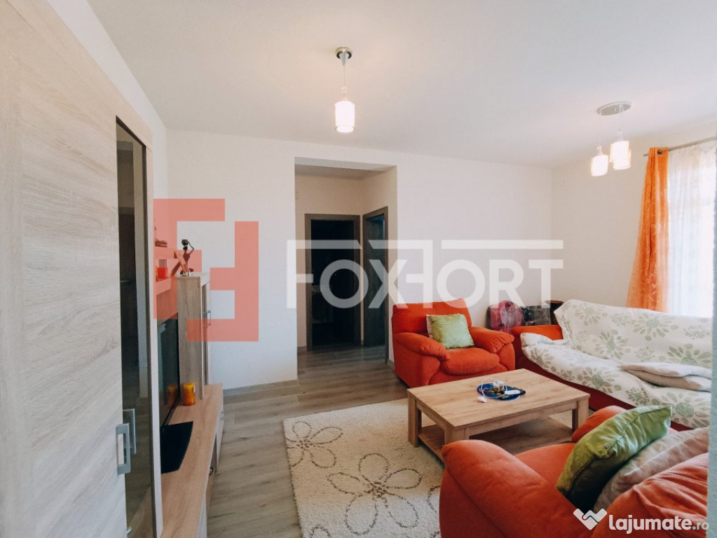 Apartament 2 camere, 51 mp etaj 1, loc de parcare in CF, Gir
