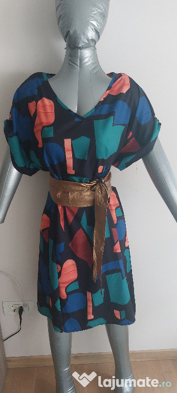 Vand rochie de vara multicolora, masura XL