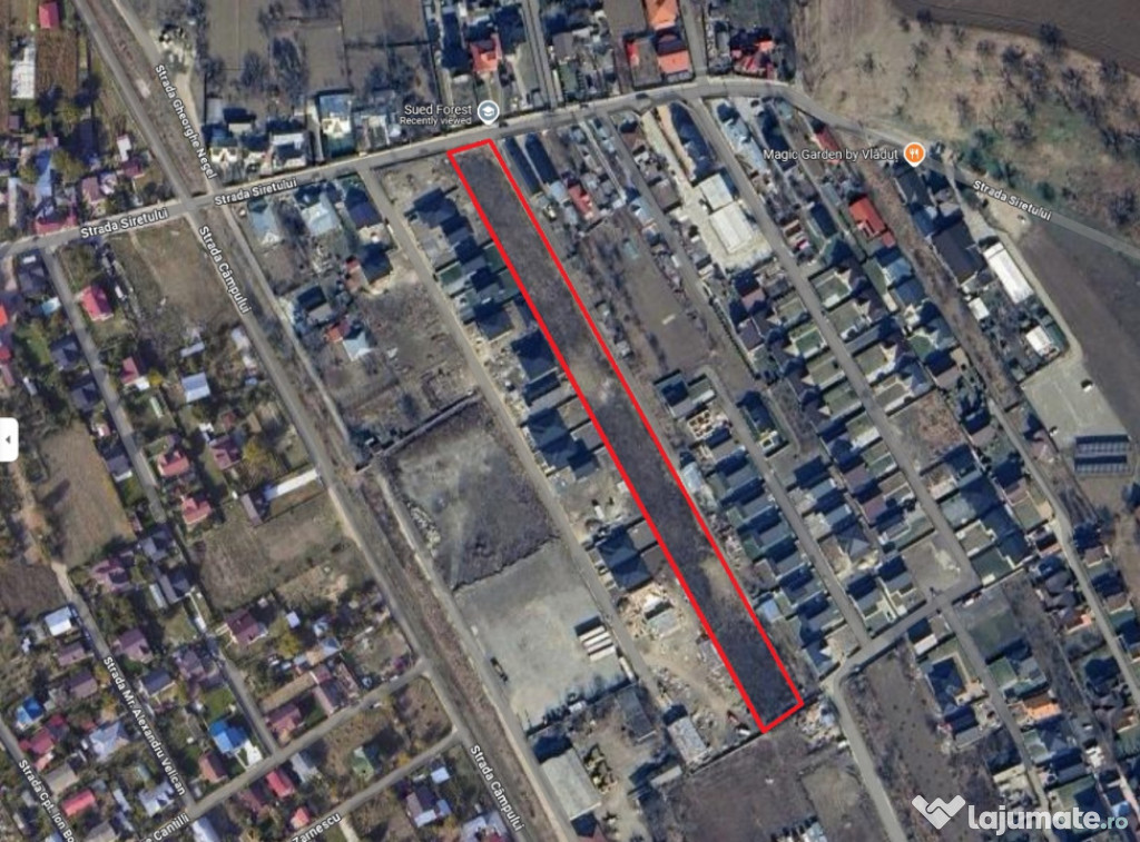 Teren intravilan de 7285 mp in Bacau, Cartier Serbanesti, st