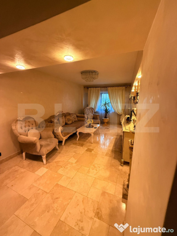 Apartament 4 camere, 90mp, mobilat lux, Racadau