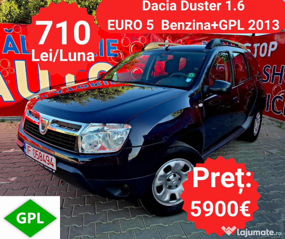 Dacia Duster 1.6 Benzina+GPL - RATE