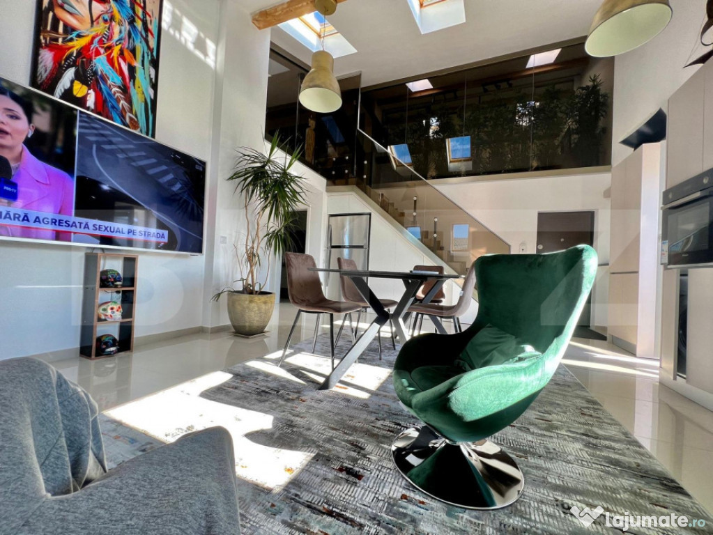 Apartament 97mp utili+36mp terasa,zona Tractorul