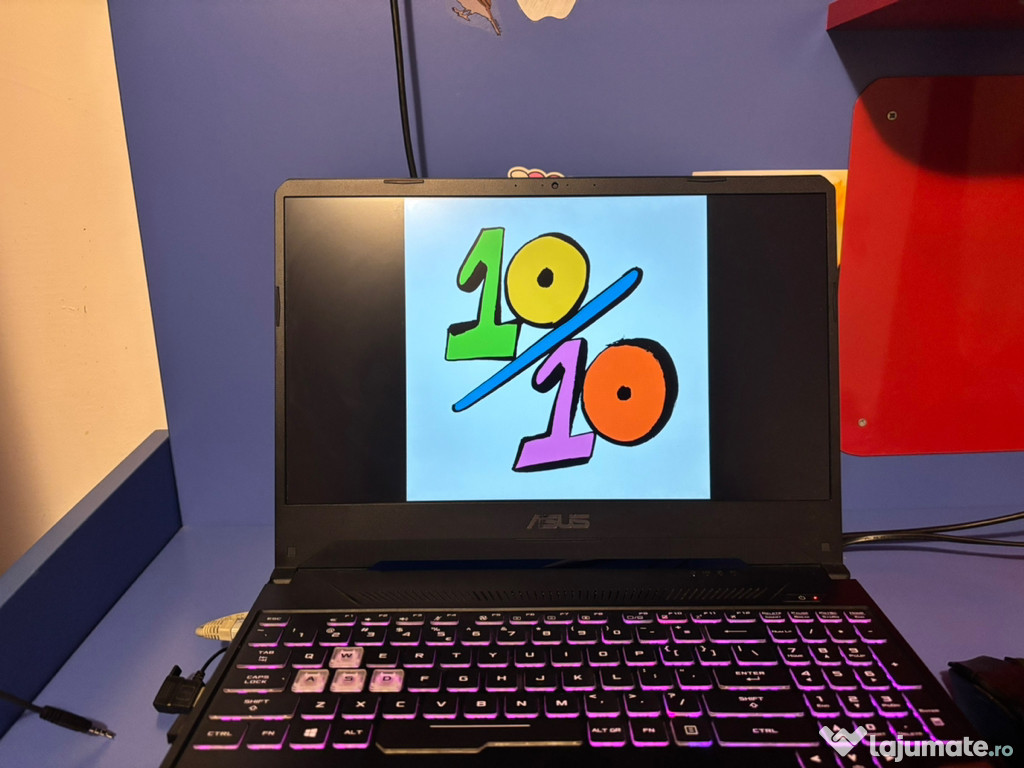 Vând Laptop Gaming Asus TUF FX505DT, Fără Stickere, Ca Nou