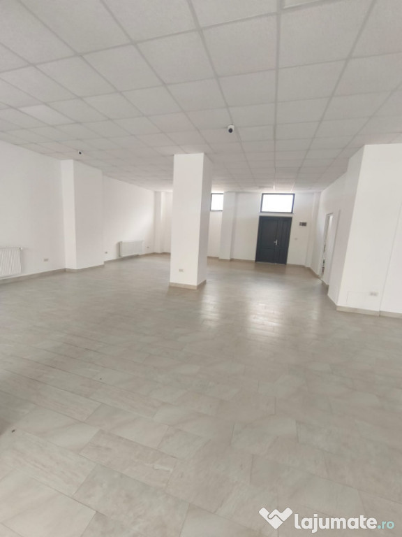 Spatiu comercial de inchiriat, parter, 153mp open space, Rad
