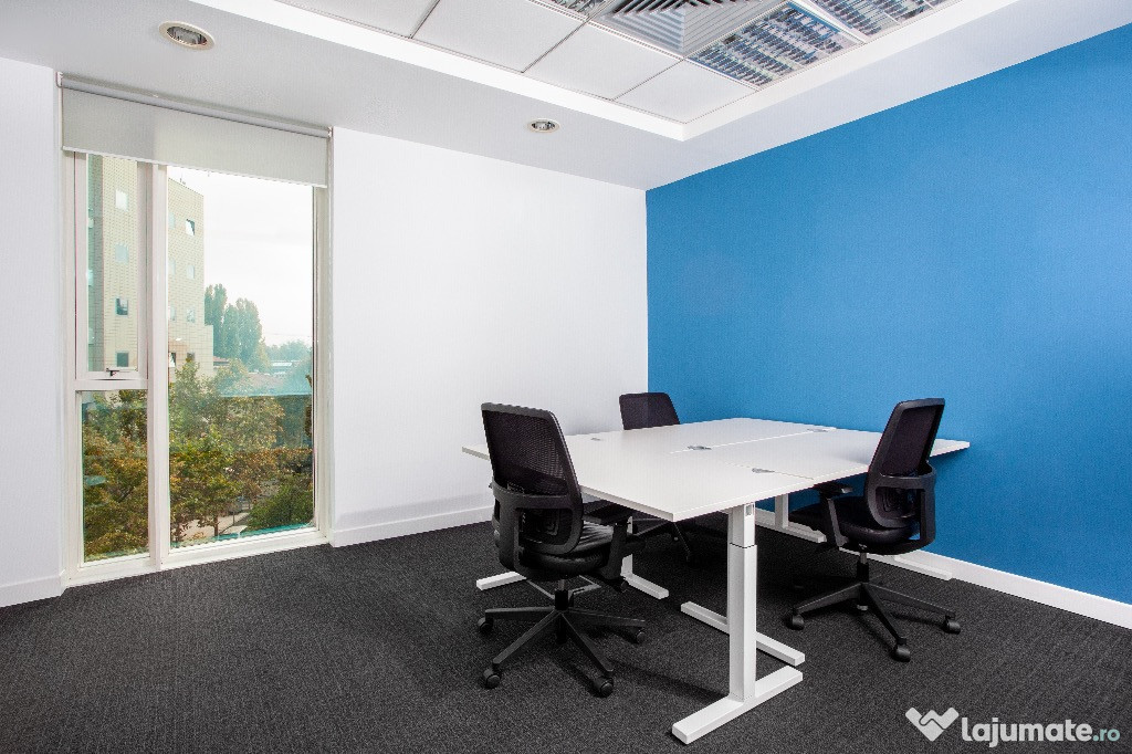 Spațiu de birou privat pentru 5 persoane în Regus Charles de Gaulle