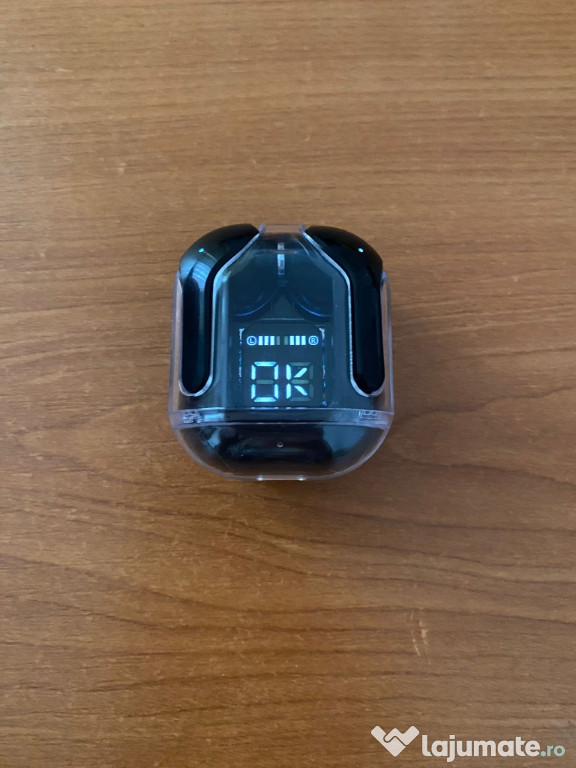 Căști Bluetooth White and Black
