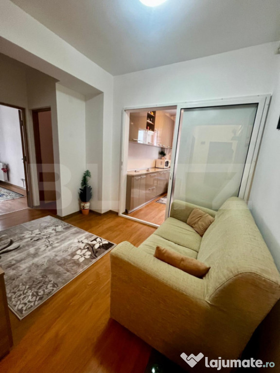 Apartament 2 dormitoare, 55 mp deocmandat, bloc nou, parcare