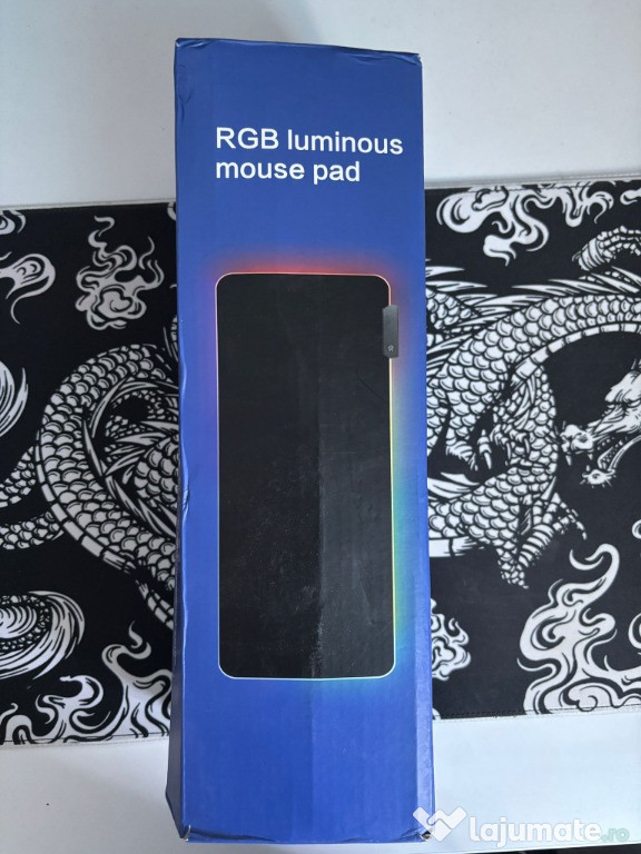 Mousepad Gaming RGB XXL, model Dragon