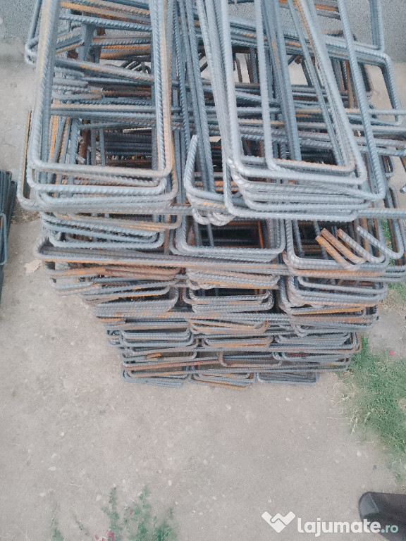 Etrieri din fier beton striat de 8m